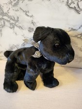 TY Beanie Buddies Luke schwarzer Labrador Hund Pl&uuml;schtier Buddy Spielzeug 2001 sehr guter Zustand 10 Zoll