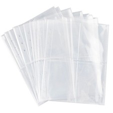 Clear Double-Sided Inner Pages for Jewelry A4, Page 4 Slot 20sheet