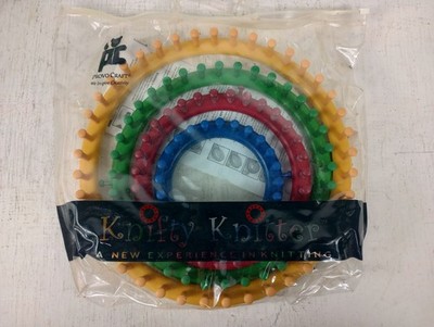 Knitty Knitter Hat Knitting Kit Loom No-Needle Tool Provo