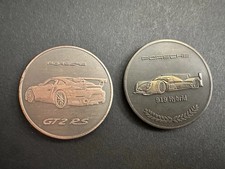 Porsche M&uuml;nze Medaille GT2 RS und 919 Hybrid Sammlerst&uuml;cke