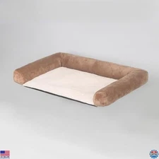 Zakkart Cat Perch Replacement Bed with Bolster - Window Sill Fit, Brown Only