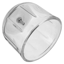 Garlic Masher Bowl Glass Cooking Bowls Kitchen Gadgets 350ml Press for Chopper