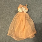 Vintage Barbie Doll #1669 DREAMLAND Peach Nightgown Sheer - Missing Snap