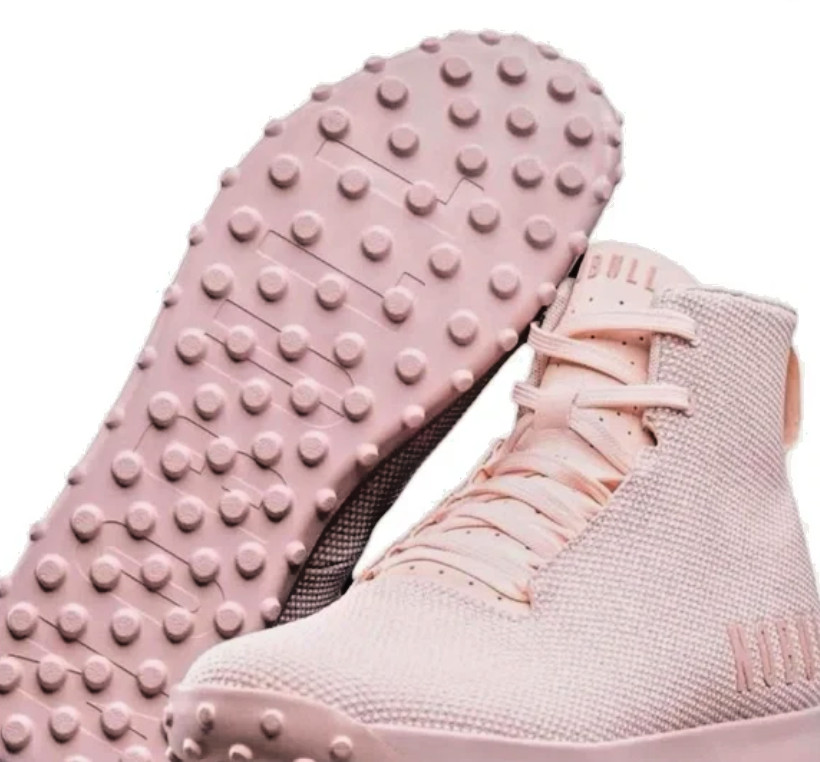NOBULL Women’s High-Top Turf Trainer Pink -  (W) Size 8 (M) Size 6.5 New w/Box