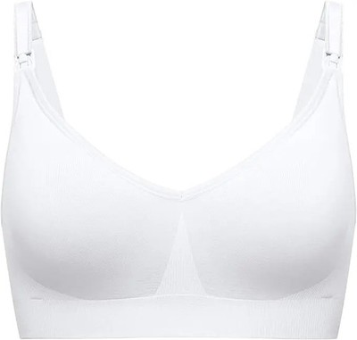 Bravado BH Bustier Still BH Nahtlos Umstands BH Weiß 2XL Verstellbar Komfort