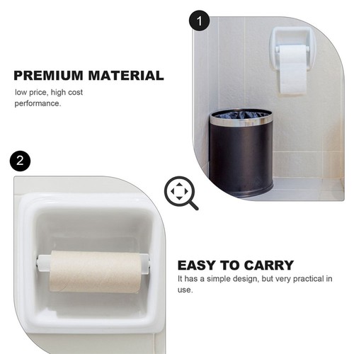 Rollkartonhalter Papier WC Ersatzstange Tissue für Badezimmer - Bild 4 von 12