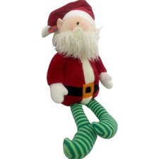 Large Plush Christmas Holiday Singing Shelf Sitter Santa Doll NWT