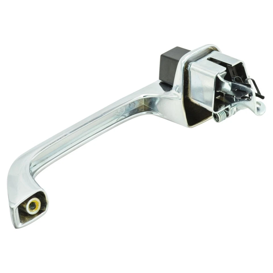 Juego de pares de manijas de puerta exterior exterior cromadas para camioneta Chevy GMC Foto 3 de 4