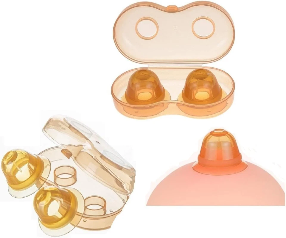 Soft Silicone Nipple Corrector - Ideal Breastfeeding Aid for Inverted Nipples - Image 3 of 4