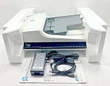 HP ScanJet Pro 2500 f1 Flatbed Scanner -White– Open Box – New Condition