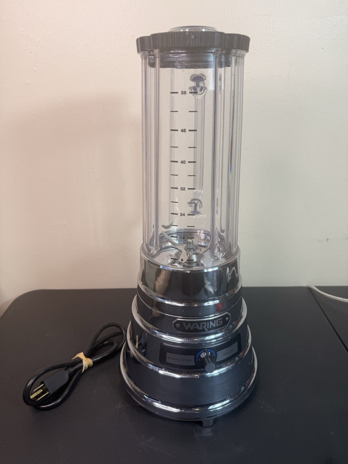 Waring Pro MBB1000 Inverted Blender 10 Speed Chrome 56oz Tes