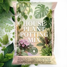 10L House Plant Compost Ideal For Indoor & Outdoor For Healthy Leaves & Plants