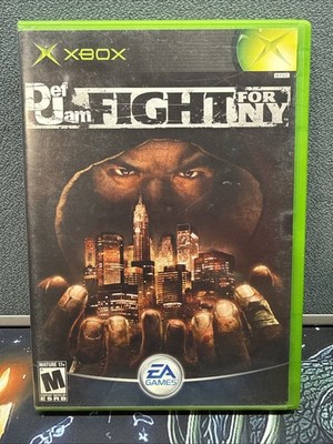 Def Jam: Fight for NY Microsoft Xbox Complete In Box CIB Tested EA Games