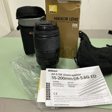 Nikon AF-S DX VR Zoom-Nikkor ED 55-200mm F4.5-5.6G VR Lens READ