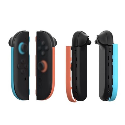 Für Nintendo Switch 2 Griff Grip Zierstreifen in roten und blauen Farben
