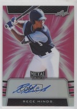 2019 Leaf Metal Draft Pink 9/20 Rece Hinds #BA-RH1 Auto ms9