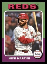 2024 Topps Heritage #591 Nick Martini Cincinnati Reds