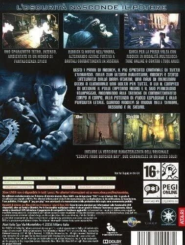 NA - Chronicles of Riddick  Assault On Dark Athe ITA Cover /X360 - Ne - X59z - Image 2 of 4
