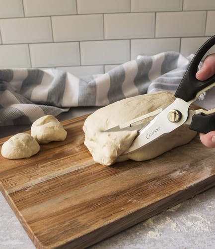 Forbici da Cucina: Forbici da Cucina Utilitarie in Acciaio Inox Resistente per Pollame... - Foto 9 di 9