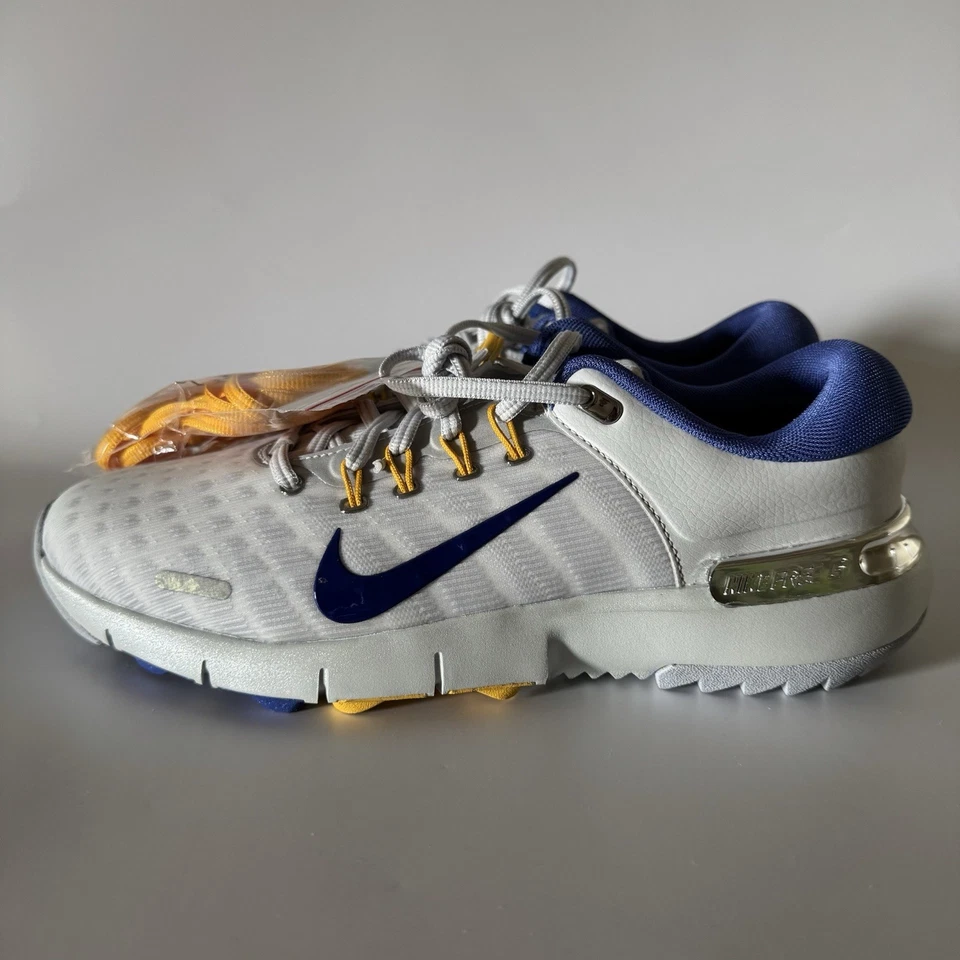 Nike Men’s 8 (WIDE) Free Golf Shoe ‘Pure Platinum Astronomy Blue’ HQ3131-002 NEW - Image 3 of 4