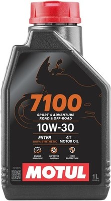 Motul 7100 4T 10W-30 Motorcycle Engine Oil 1 Liter
