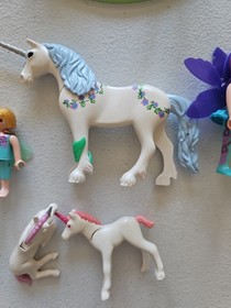 *Missing Toadstool* Playmobil #6055 Fairies | Unicorns + Accessories INCOMPLETE