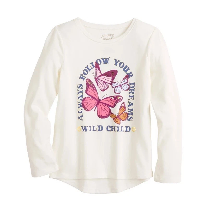 New 4-Piece Lot of SO Jumping Beans Crazy 8 Shirts & Jeans Outfits Size 7+ 8 NWT - Image 2 of 4