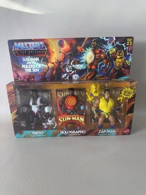 Masters of the Universe Sun-Man and Rulers of the Sun - Kikto Holographo Zap-Man