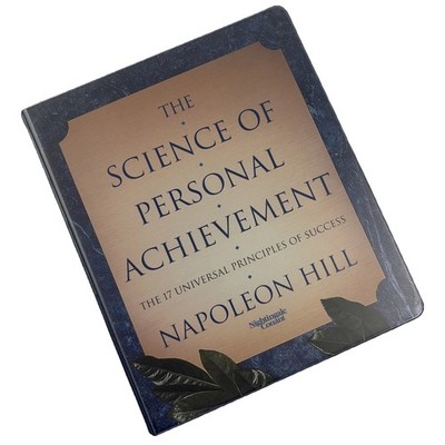 The Science of Personal Achievement Napoleon Hill 6 Cassette Audiobook EUC
