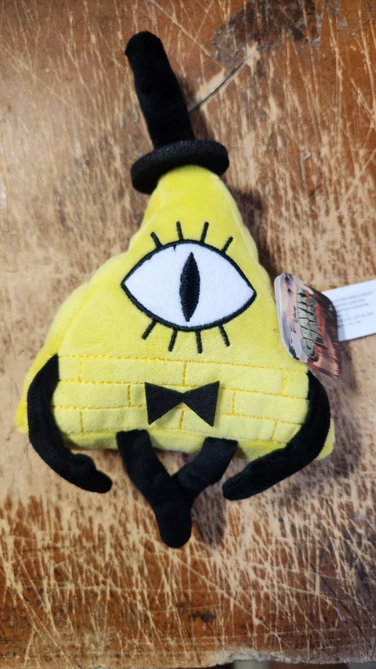 4x GRAVITY FALLS 8" PLUSH COMPLETE SET DISNEY AUTHENTIC BILL CIPHER NEW IN BAG - Image 4 of 4