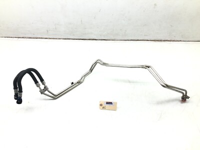 2015-2018 PORSCHE MACAN GTS TRANSMISSION OIL COOLER TUBE LINE PIPE OEM.