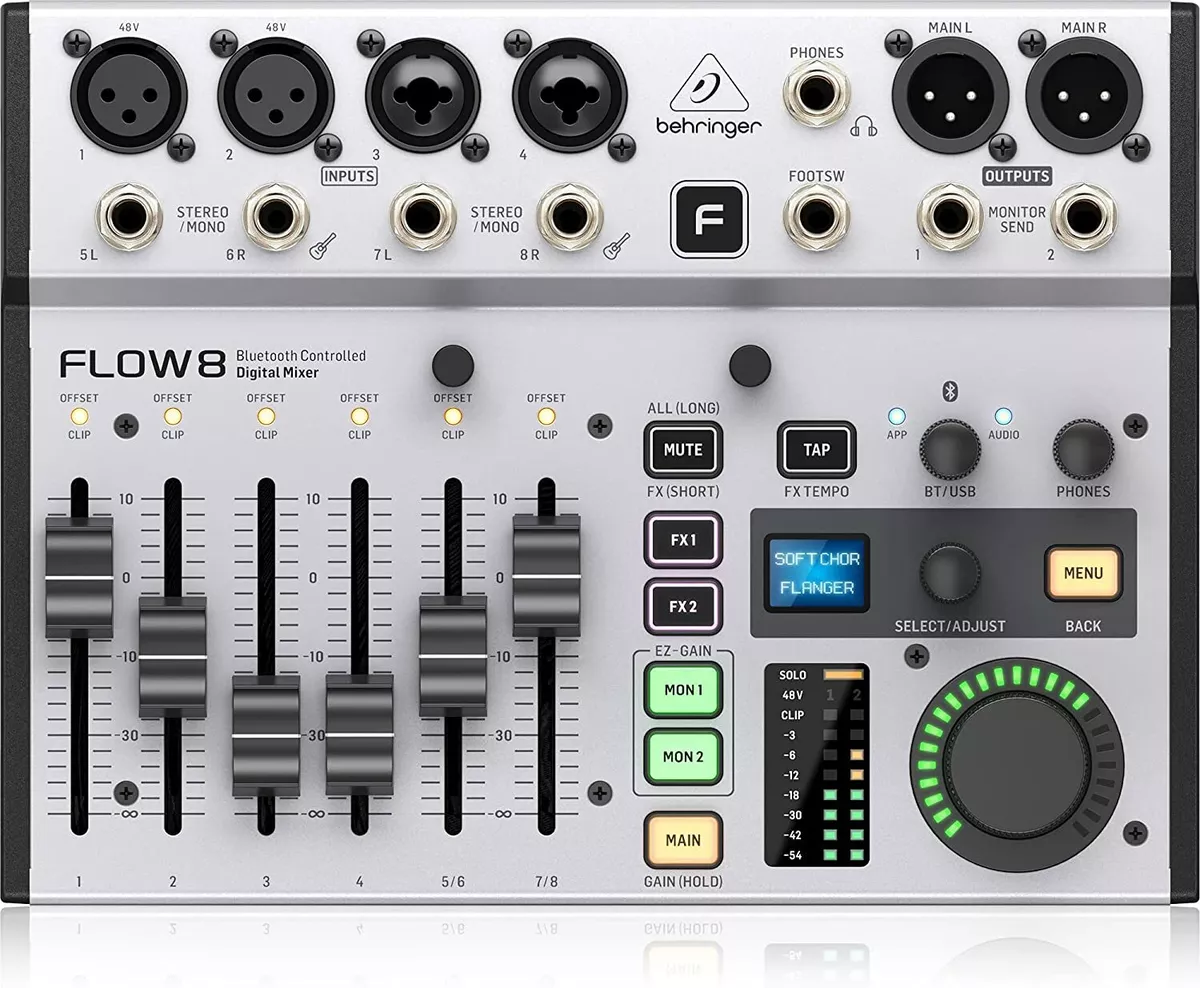 FLOW 8 Digital Mixer Bluetooth USB Multi-channel |