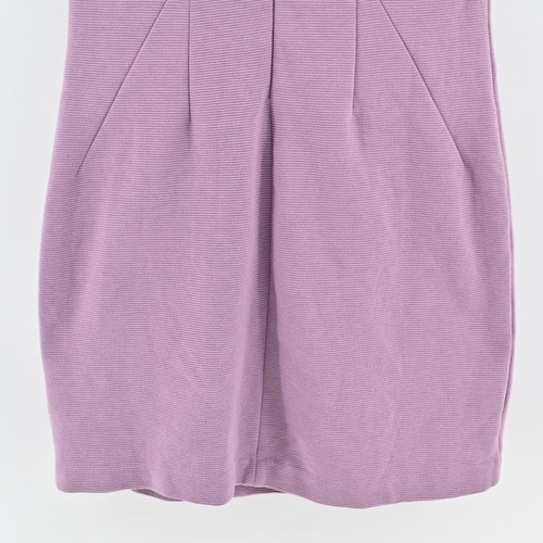 BODEN Dress Size 10P Purple Cotton High Neck Short Sleeve Betty Ottoman Sheath - Picture 7 of 12