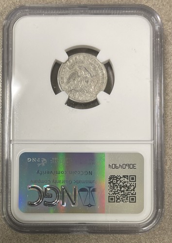 1833 CAPPED BUST DIME - NGC XF- Cleaned - Picture 2 of 2