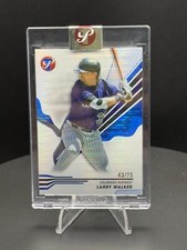 2024 Topps Pristine - Blue Refractor #34 Larry Walker 43/75 Rockies