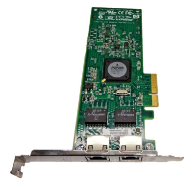 BROADCOM HSTNS-BN36 (BCM5709CC0KPBG)GIGABIT 2 PORT NETWORK CARD PCI-e#GK10464