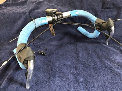 SET Lenker 3ttt Vorbau Campagnolo Bremshebel Avanti 8 x 3 Ergopower Shifter