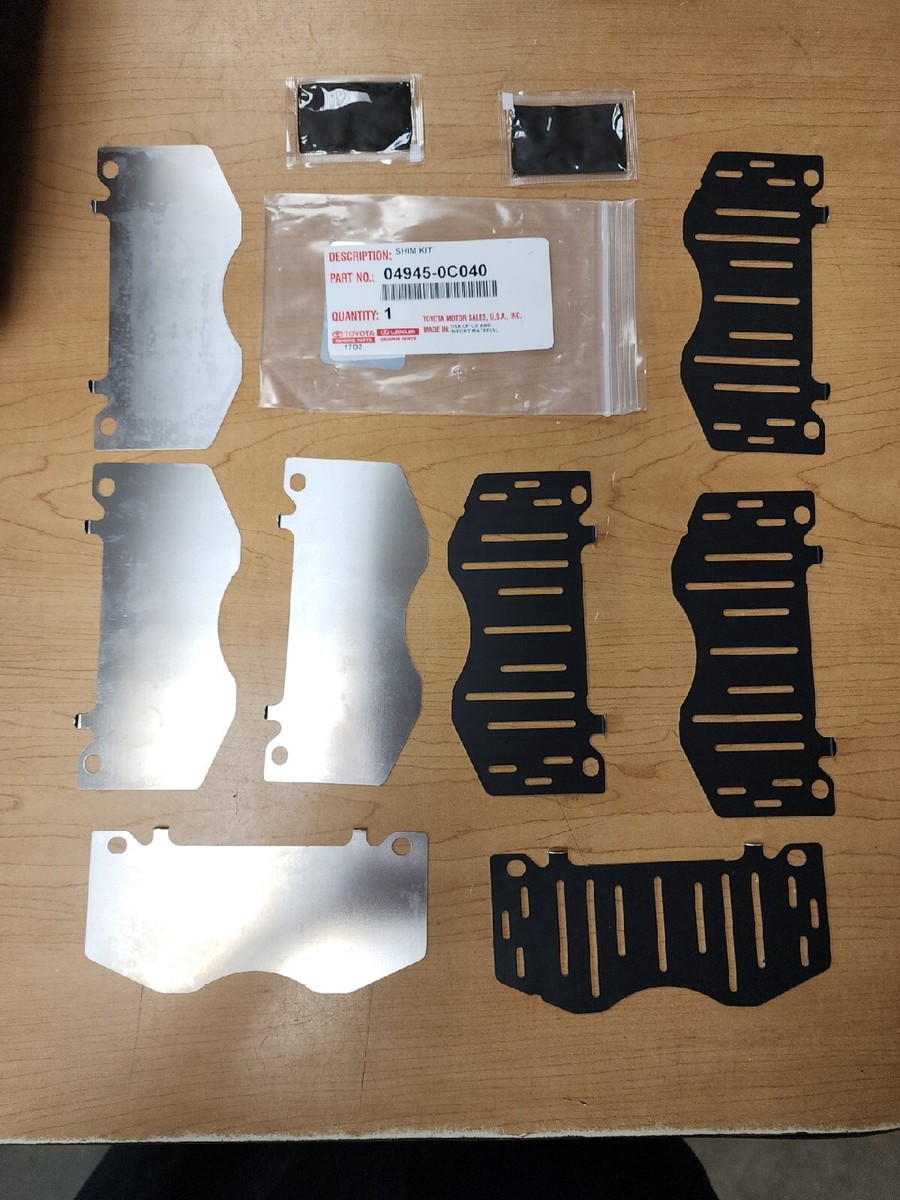 2007 - 2021 Toyota Tundra Front Brake Pad Shim Kit 04945-0C040 2008 Sequoia 2007 - 2021 Toyota Tundra Front Brake Pad Shim Kit 04945-0C040 2008 Sequoia