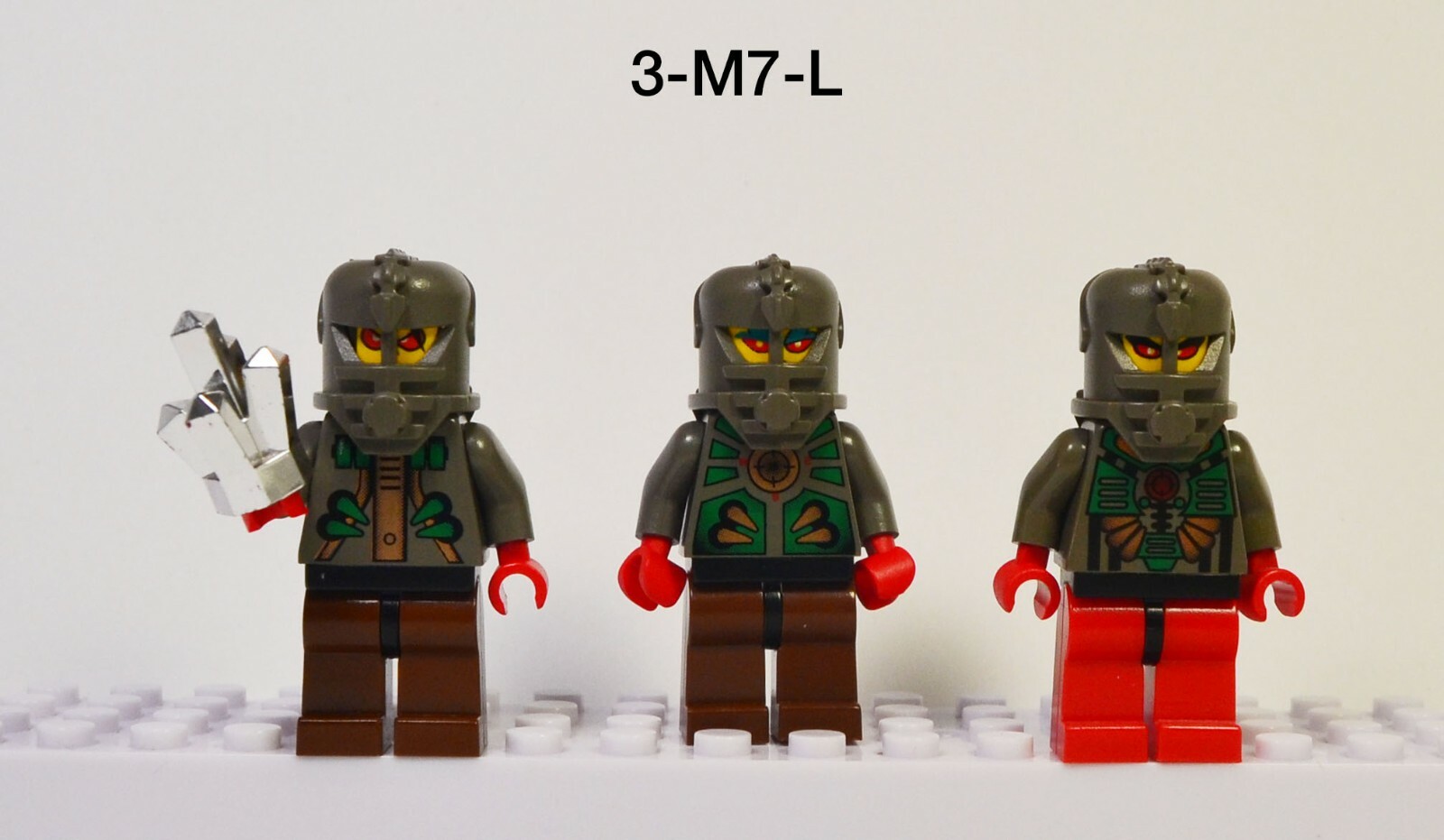 Lego Aquazone Stingray Minifigures Lot Of 3 All Unique Set 6199 6107 Stingrays Ebay