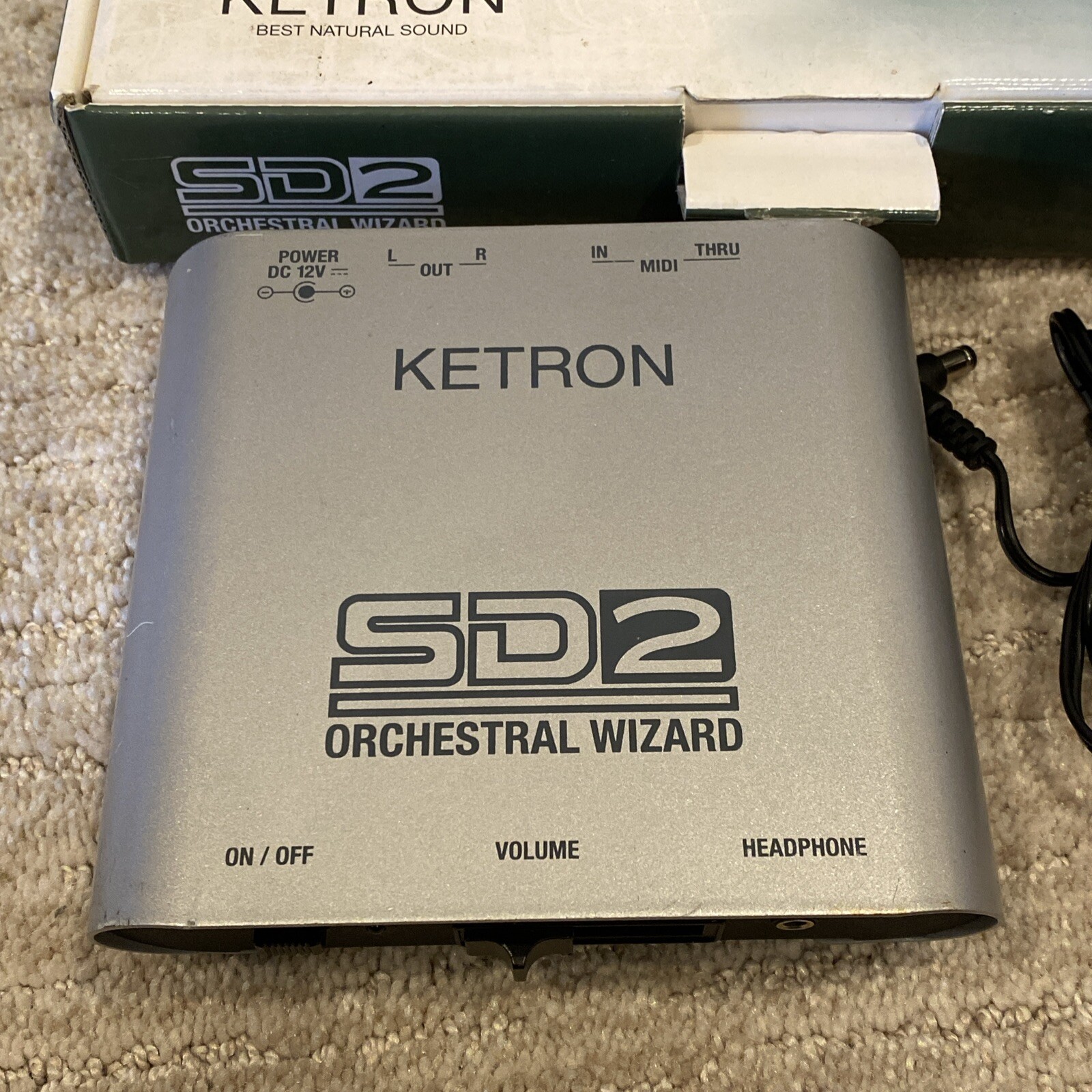 Ketron SD2 Orchestral Wizard Midi Sound Module Good Working Condition eBay