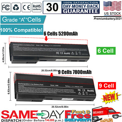  Battery CC06 for HP EliteBook 8460p 8470p 8570p ProBook 6360b 6460b 6470b 6560b