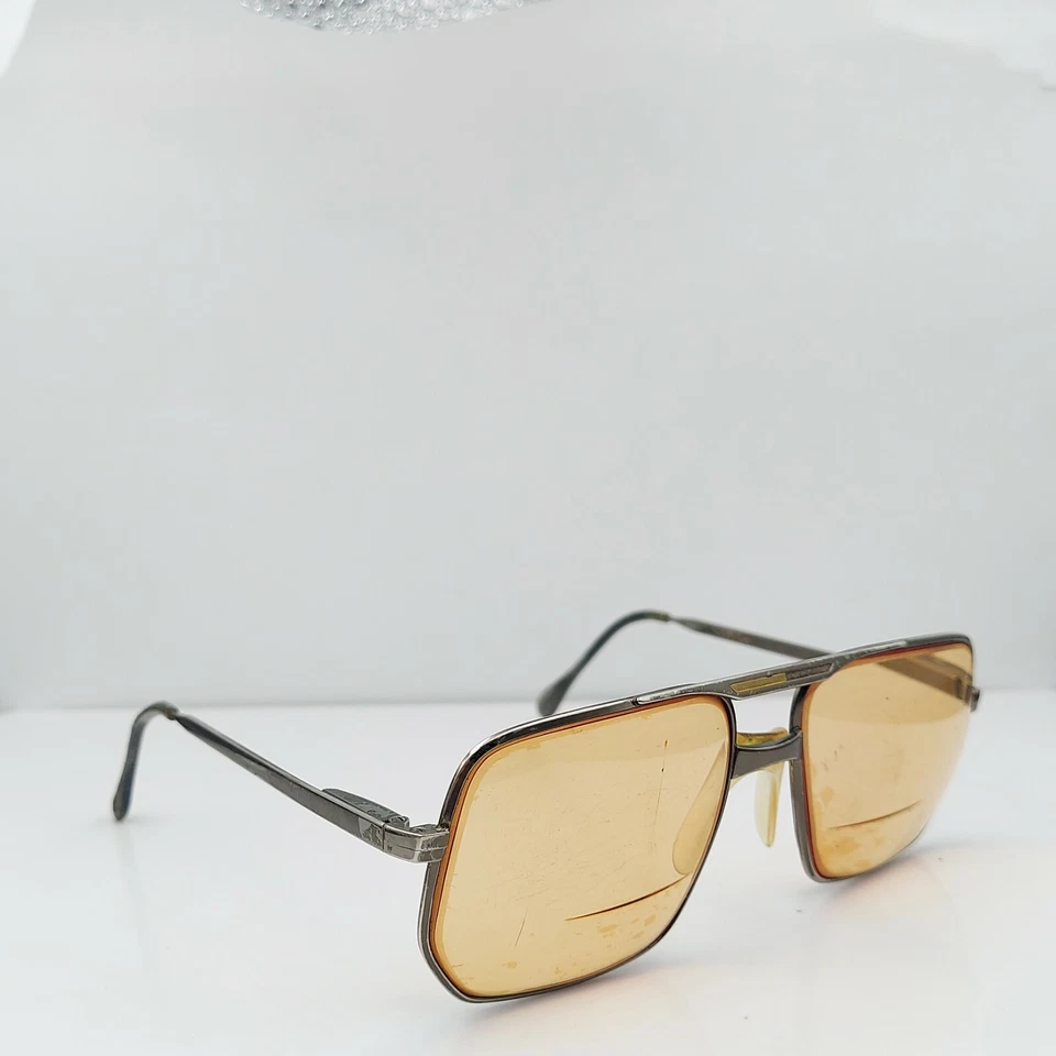 Gafas de sol vintage Cottet 36 740 Gunmetal Pilot SOLO MARCOS Francia Foto 2 de 4