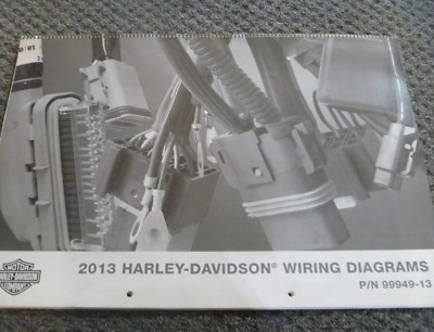 2013 Harley Davidson Super Glide Motorcycle Electrical Wiring Diagrams Manual xz