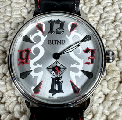 Ritmo Mundo Divina Mens Quartz Watch New in Box w/ new battery
