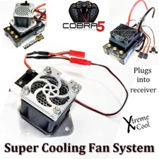 RCP Xtreme Cool Castle Creations Cobra 5- XLX2  SUPER Cooling Fan System