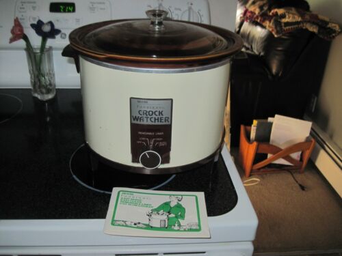 Vintage KENMORE CROCK WATCHER 6 Qt Never Used WITH/Manual/Re Thumbnail Picture