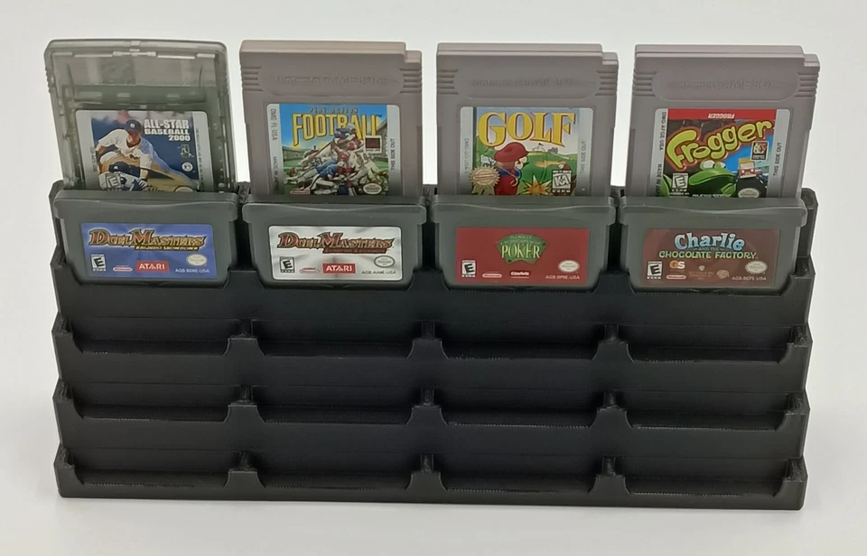 Game Boy Advance, Color, Original Display Stand Tower Holder Case Holds 20 Games - Image 2 of 3