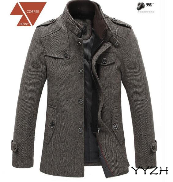 AKM CO28 WCM002 STAND PEA COAT Mサイズ ブラック C028 STAND PEA COAT】 | AKM OMOTESANDO HILLS