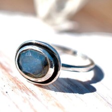 Labradorite Ring,925 Sterling Silver,Handmade Ring,Unique Ring,Christmas Gift