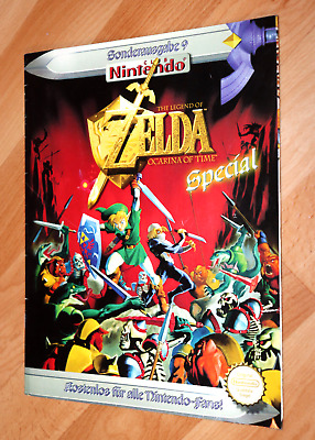 Revista Detonado Zelda Ocarina Of Time Nintendo